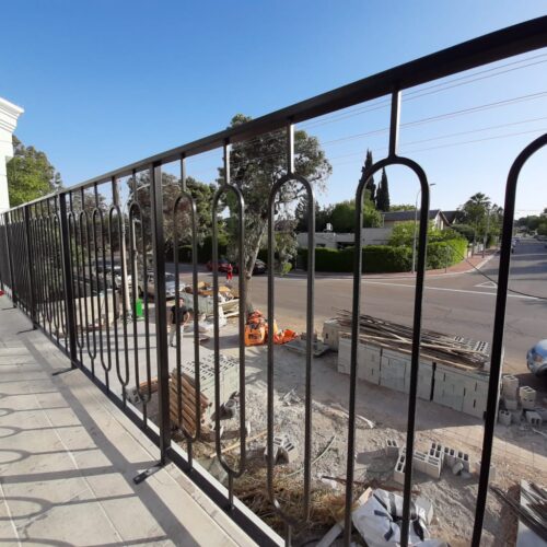 מעקה מברזל דגם 1009